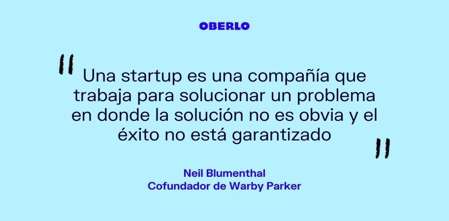Neil Blumenthal - Co je to startup?