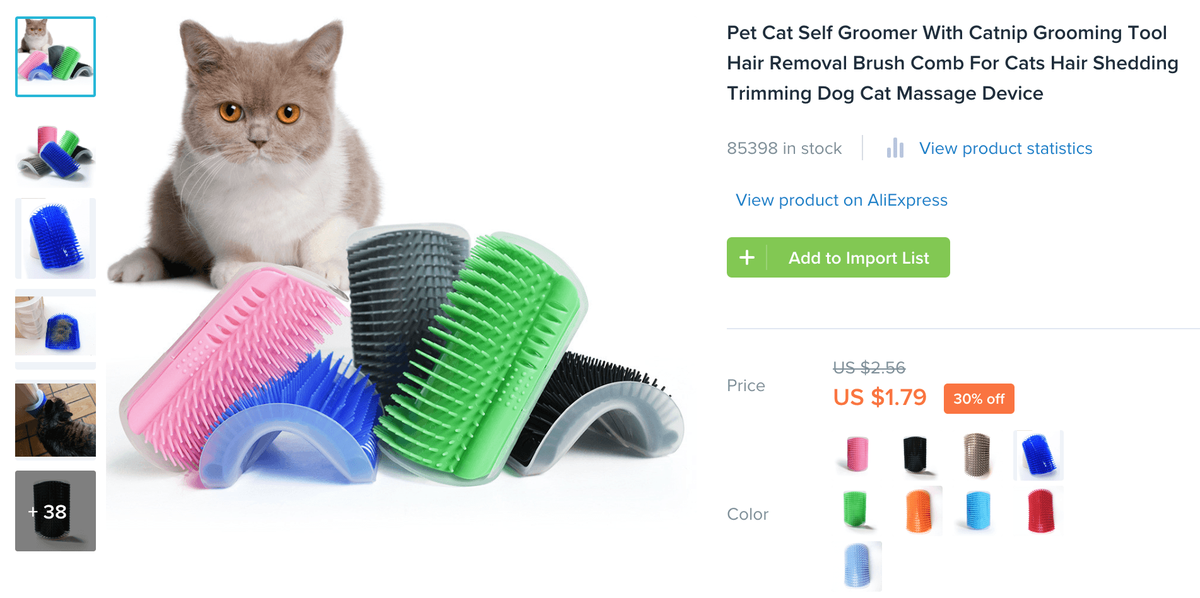 Nuevo producto de peluquería para gatos