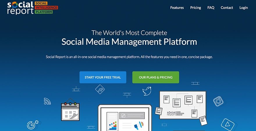 Social Report - Social-Media-Tools