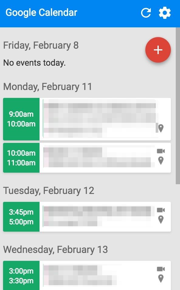 Разширение за Google Календар за Chrome