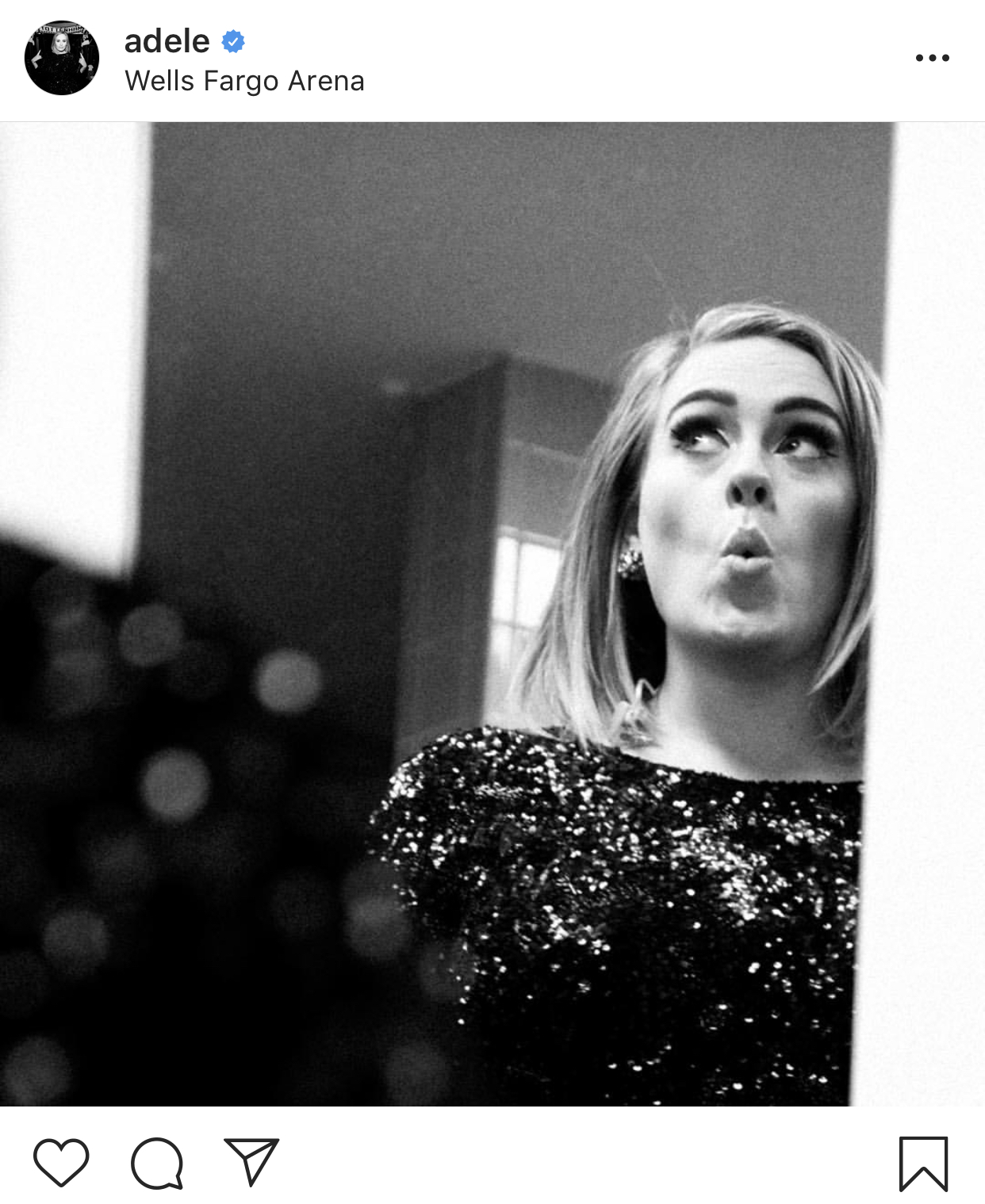 Adele Instagram-Konto