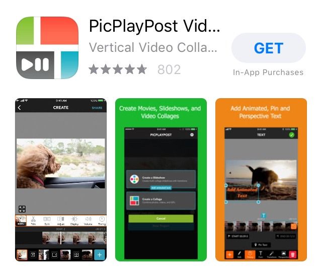 PlayPicPost वीडियो संपादन ऐप