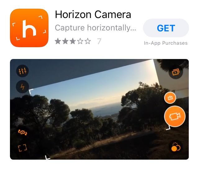 Приложение за редактиране на видео Horizon