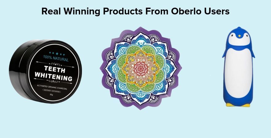 Истински печеливши продукти от потребители на Oberlo