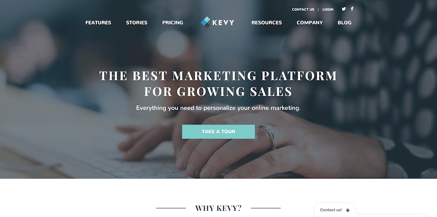 ईमेल मार्केटिंग प्लेटफ़ॉर्म: केवी