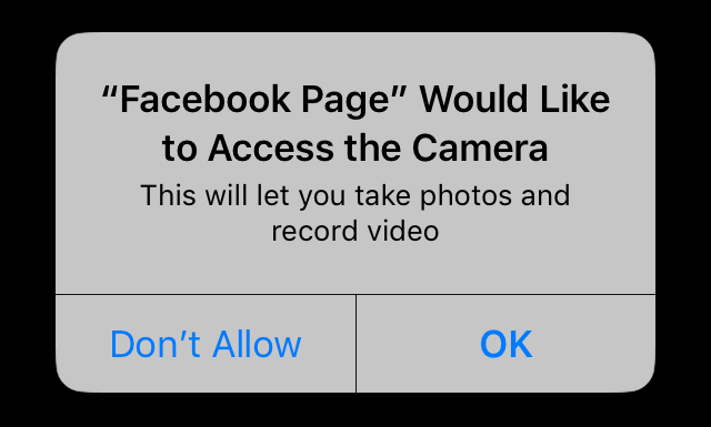 Facebook Live Video Access