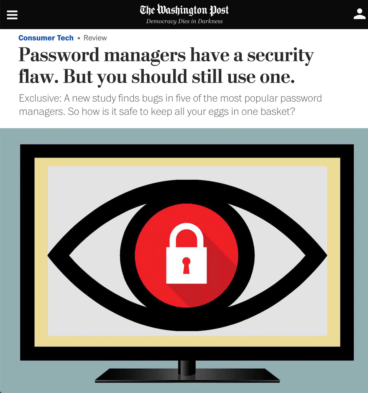 Недостатъци на Password Manager