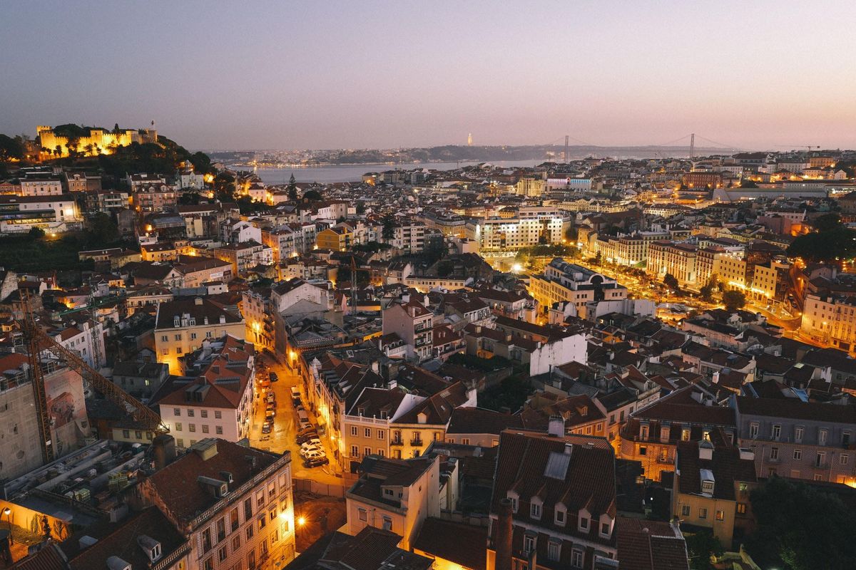 nomadiystävällinen kohde Lissabon, Portugali