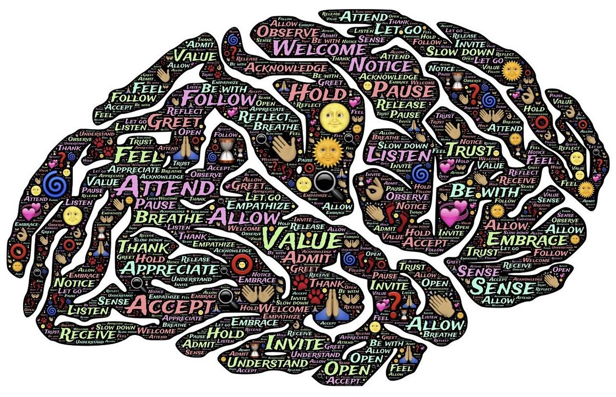 脳と思考のイメージ