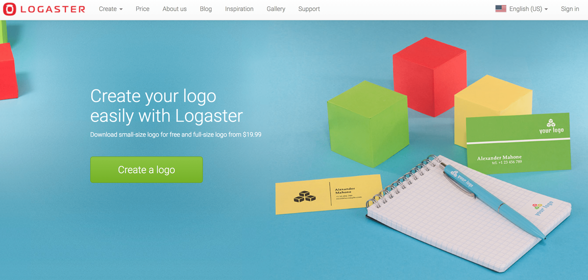 Logaster logotips