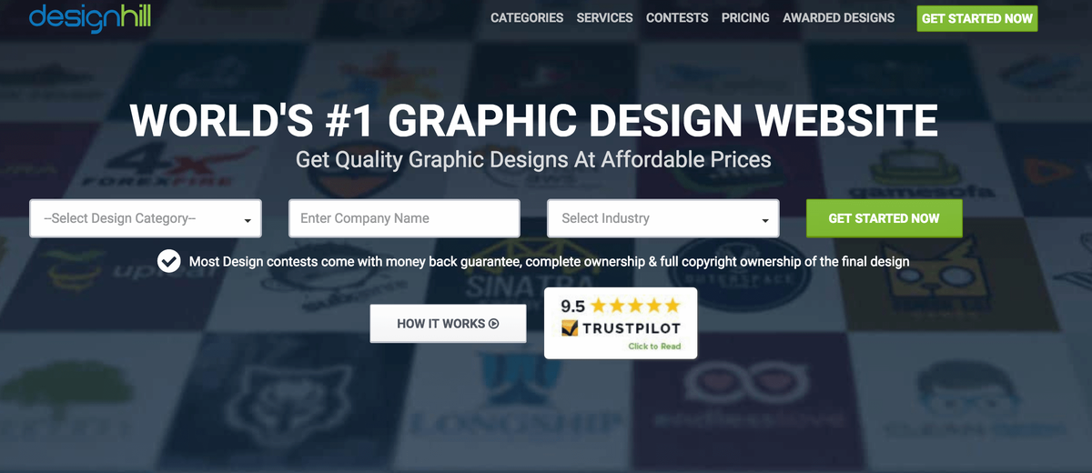 Design Hill Beste gratis online maker