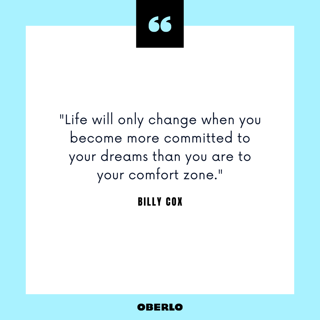 كيف تغير حياتك بالكامل: اقتباس بيلي كوكس