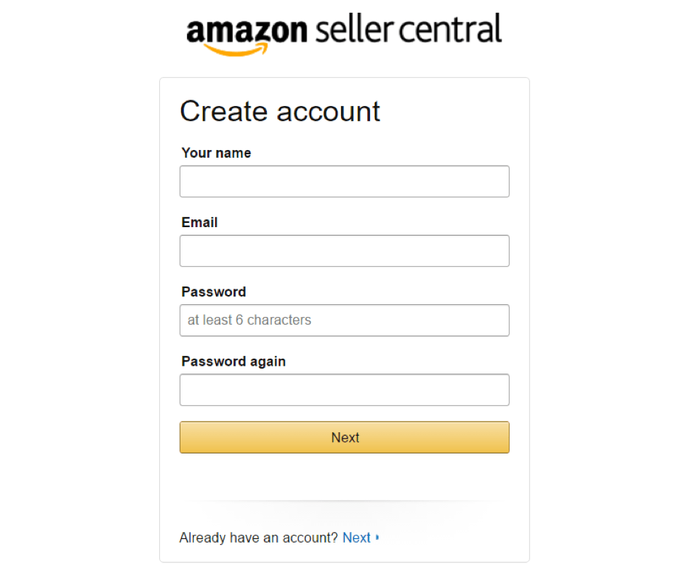 Amazon-Verkäufer-Zentral