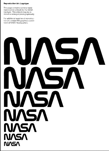 Brand Style Guide der NASA
