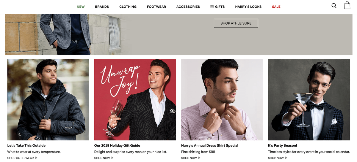 पुरुषों और एपोस फैशन वेबसाइटों
