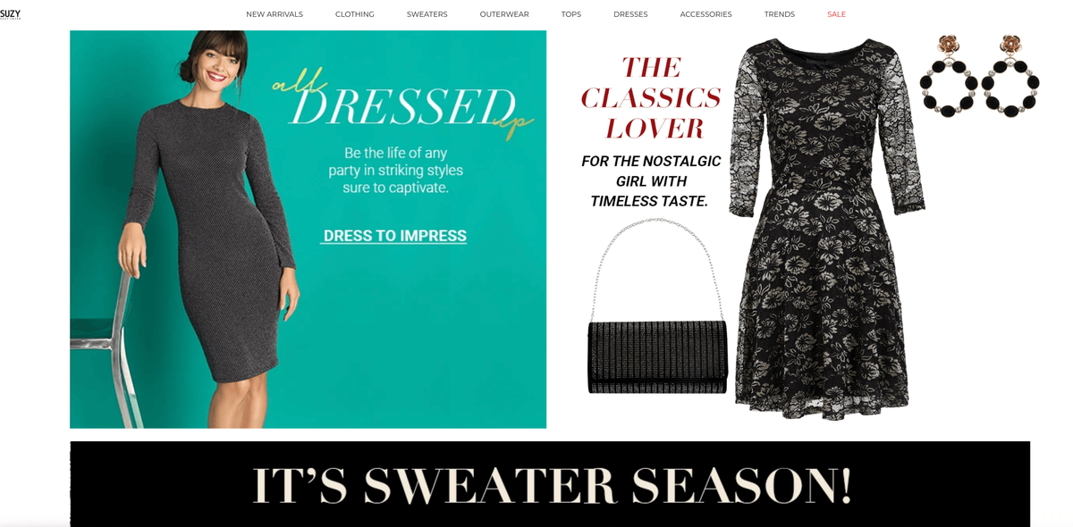 shopify модни уебсайтове