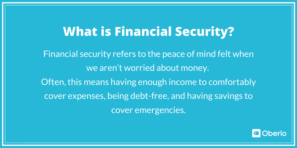 מה זה ביטחון פיננסי?