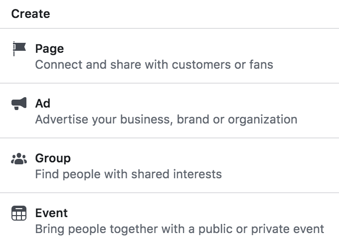 perustaa Facebook-ryhmä