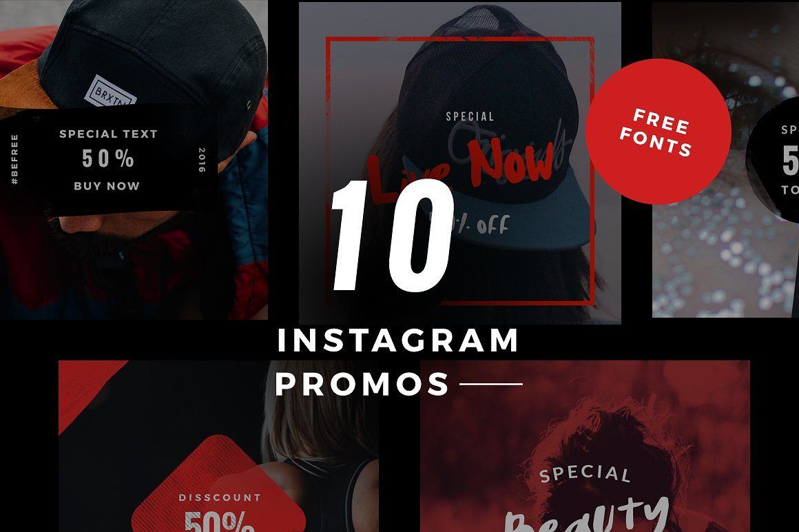 Templat Instagram Promo