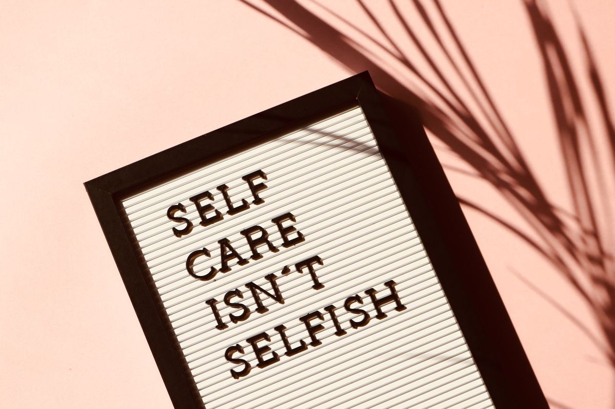 self care isn & apost selfish