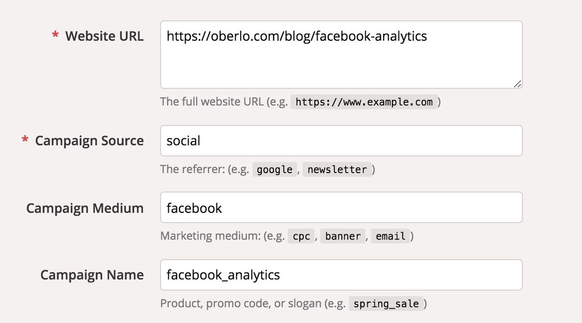 Atribuce Google Analytics na Facebooku