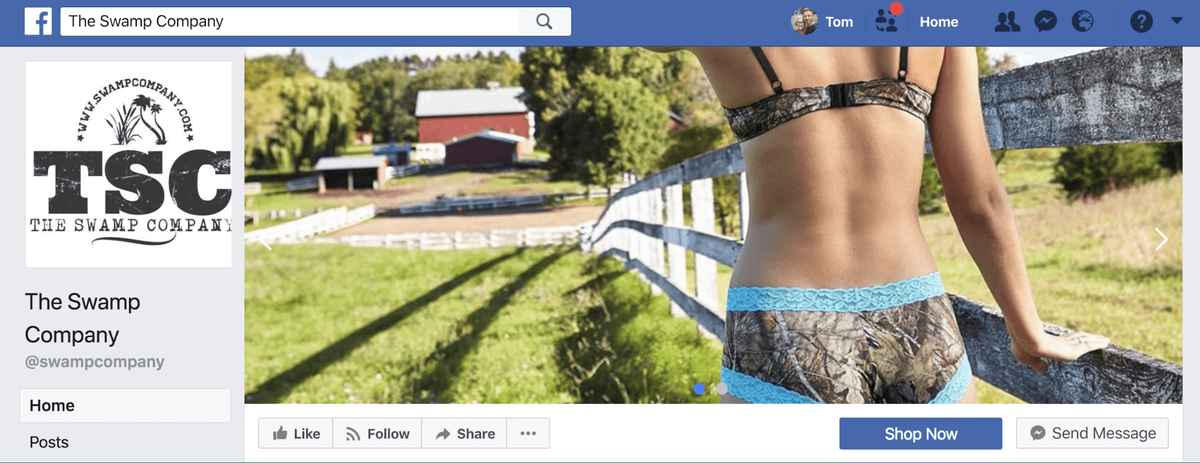 דף הפייסבוק של חברת הביצות