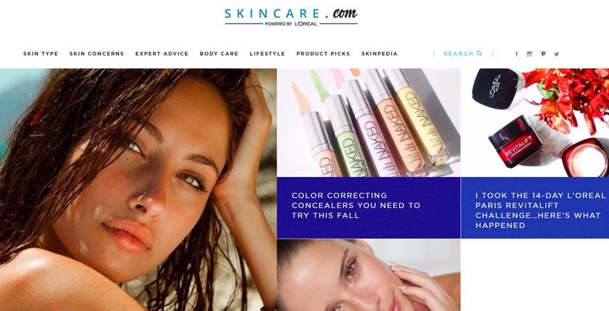 Skincare.com டொமைன் பெயர்