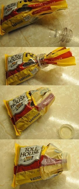 Как да запечатате отново торбичките с храна