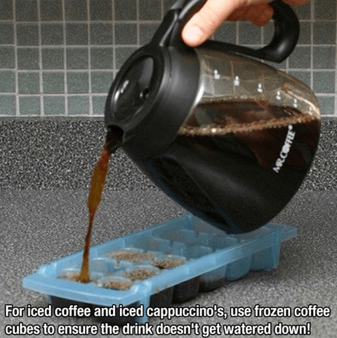 Wie man Eiskaffee macht