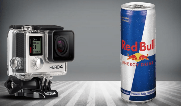 Partnerschaft zwischen GoPro und Red Bull - Tipp zur Generierung von E-Commerce-Leads