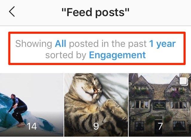 مقاييس Instagram Insights