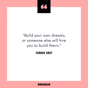 איך להיות הבוס שלך: ציטוט של פארה גריי