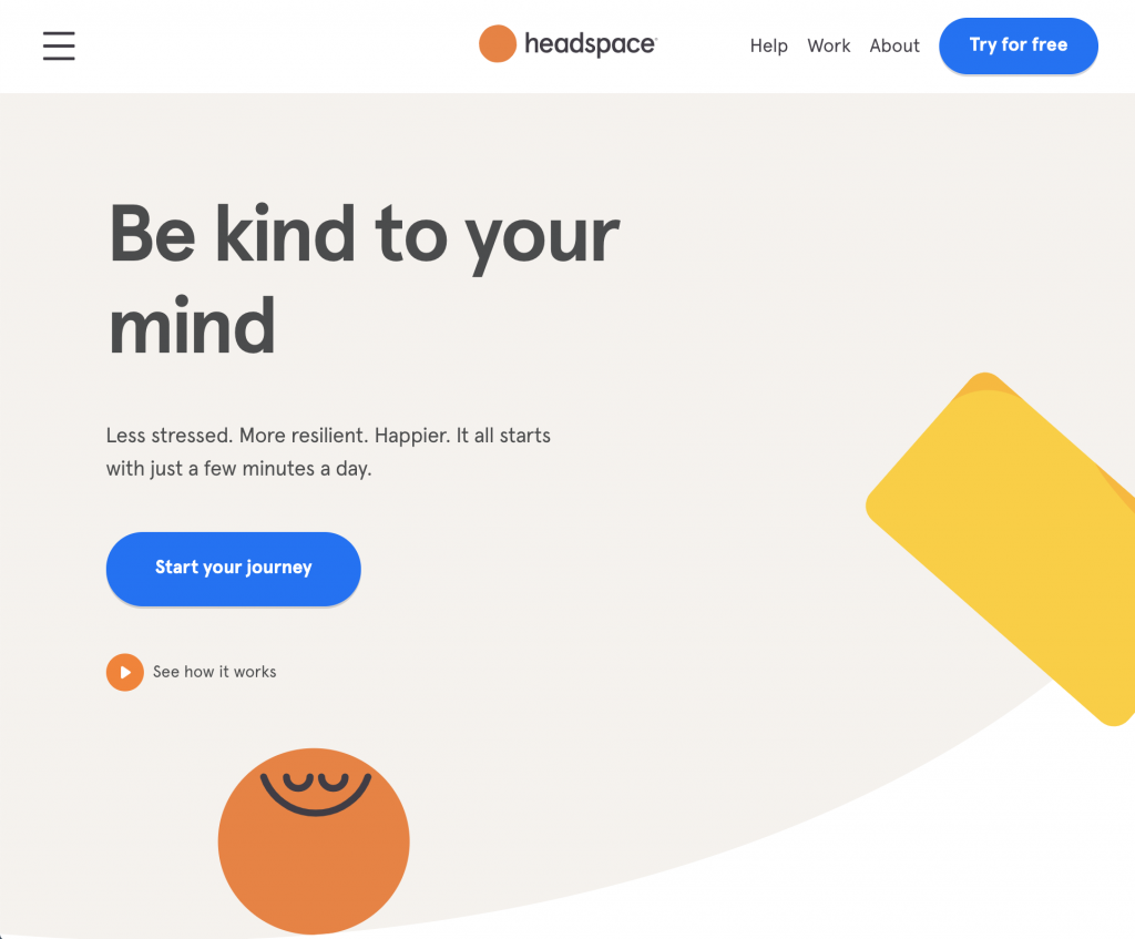 So trainieren Sie Ihr Gehirn, um glücklich zu sein: Headspace Meditation App