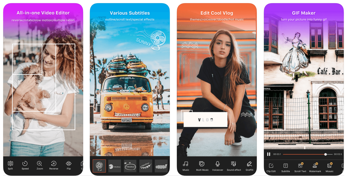 VivaVideo - تطبيق تحرير الفيديو على Instagram