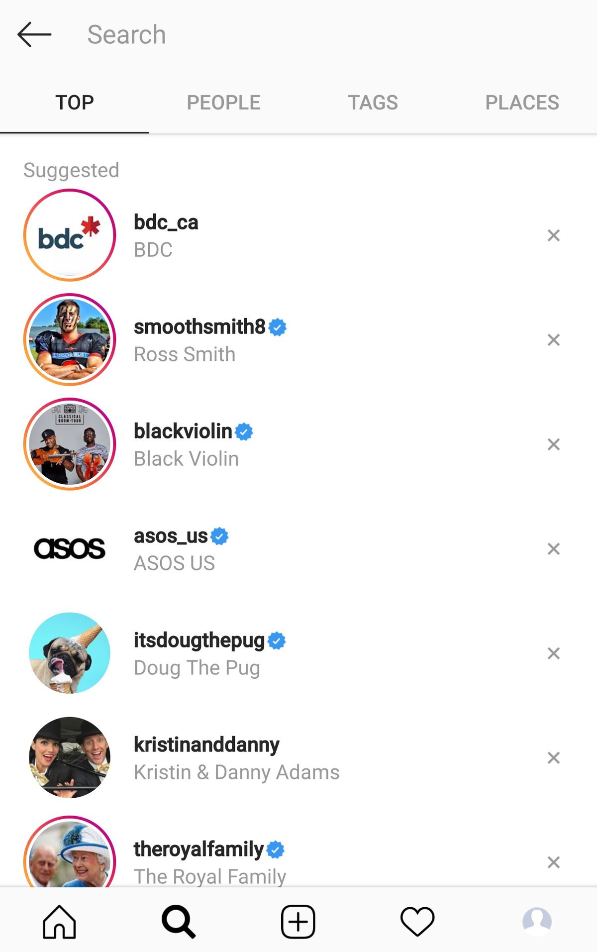 Instagram Search People Tags Orte