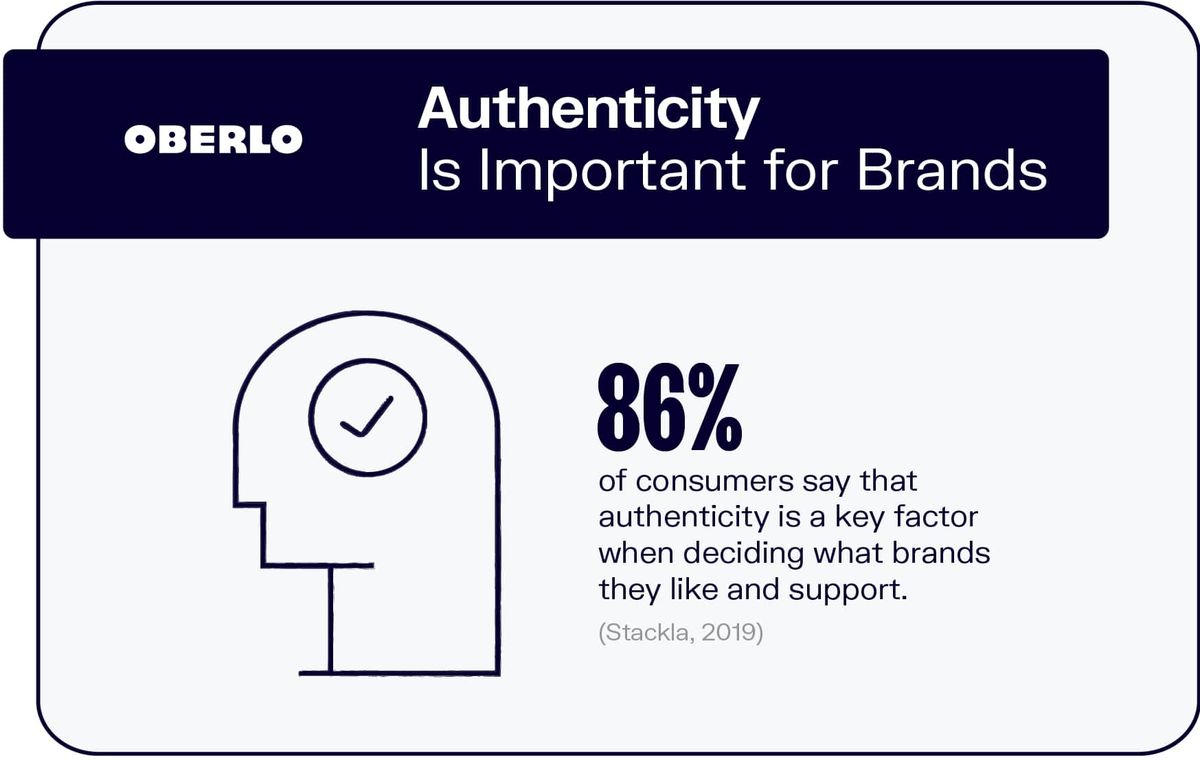 La autenticidad es importante para las marcas