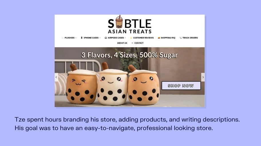 Subtile Asian Treats Homepage