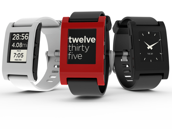 1,3 ir 5: „Pebble Smartwatches“