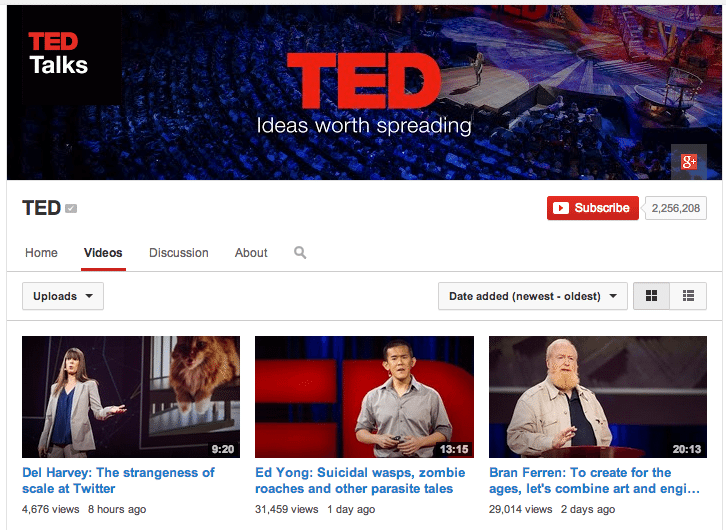 Οι συνομιλίες TED