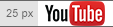 logotip de mida mínima de youtube