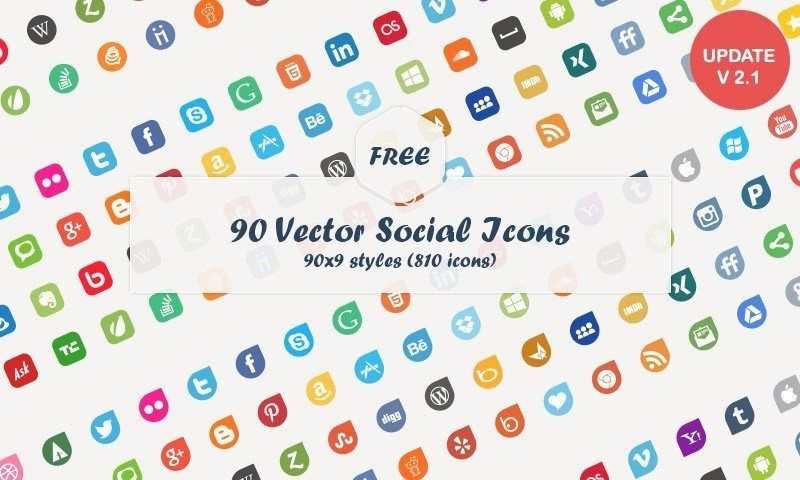 descarga gratuita-90-iconos-vectoriales-de-redes sociales-por-dreamstale