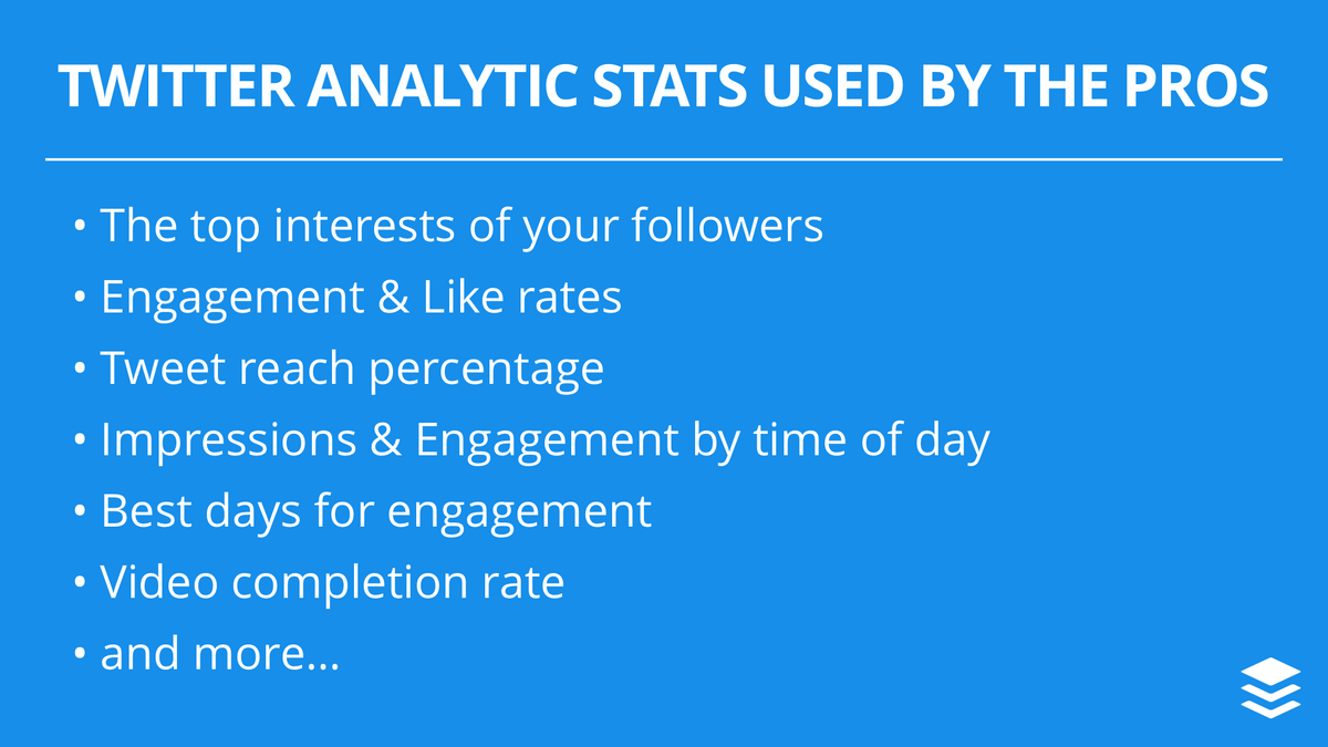 Hyödyllisimmät Twitter-analyyttiset tilastot, joita ammattilaiset käyttävät