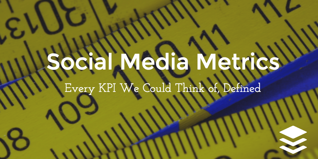 definované metriky sociálnych médií