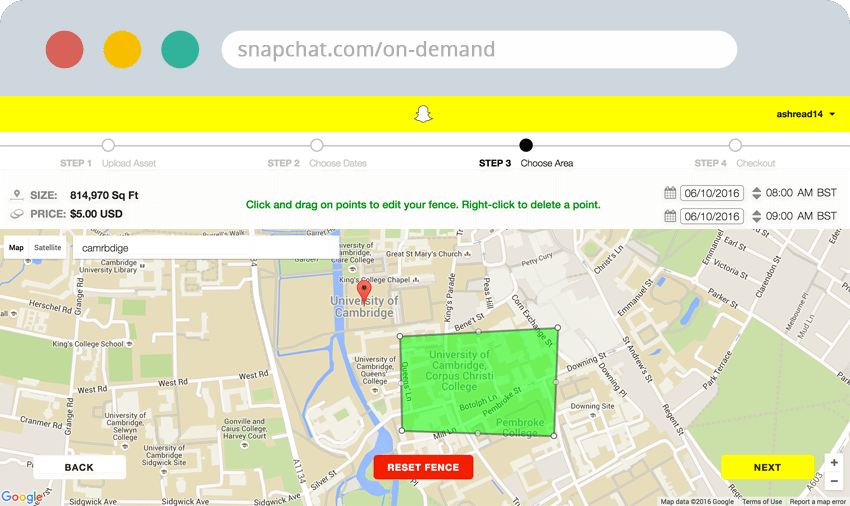snapchat-τοποθεσία