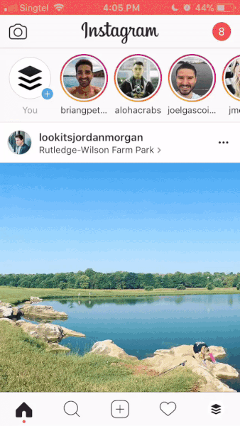 Plaats een Instagram-verhaal