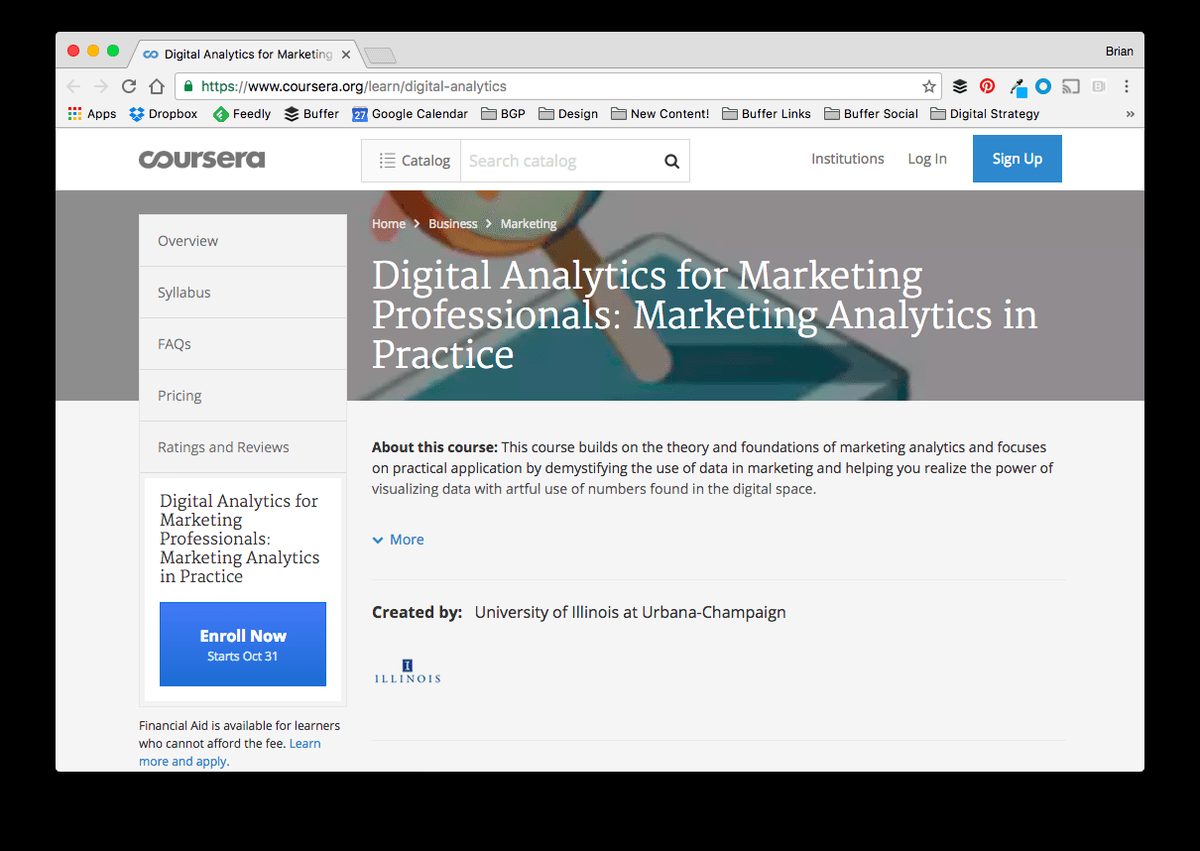 Analítica digital per a professionals del màrqueting: anàlisi de màrqueting a la pràctica