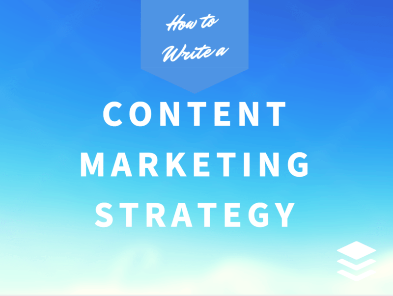 Cómo escribir una estrategia de marketing de contenidos paso a paso [¡con plantilla de estrategia!]