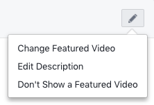 Verander aanbevolen video