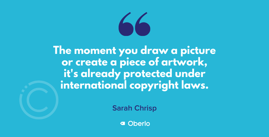 Сара обяснява как функционират авторските права
