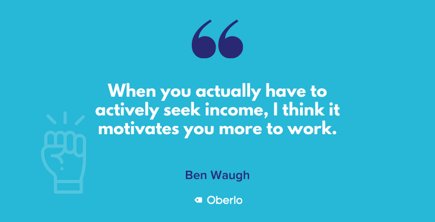Citation de Ben Waugh sur la motivation
